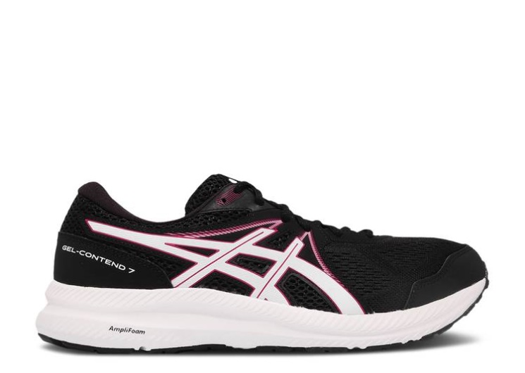 Asics Gel Contend 7 4E Wide - Black Electric Red