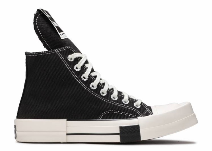 Converse Rick Owens X Turbodrk Chuck 70 High - Black