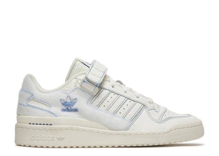 Adidas Forum Low - Off White Blue Bird