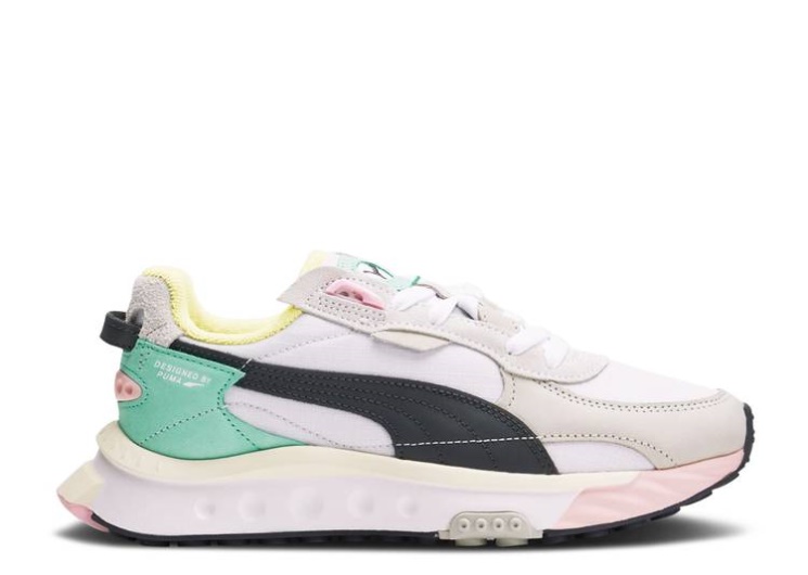 Puma Wmns Wild Rider Layers - White Ebony
