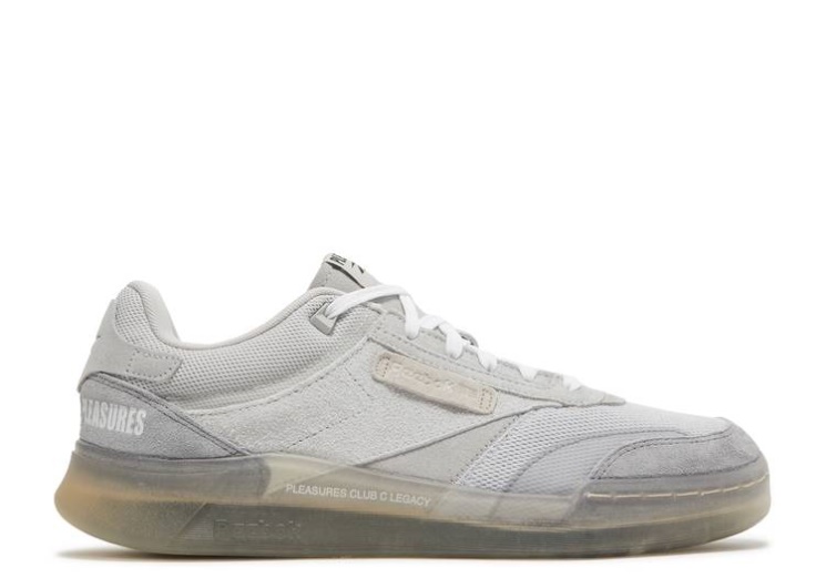 Reebok Pleasures X Club C Legacy - Pure Grey