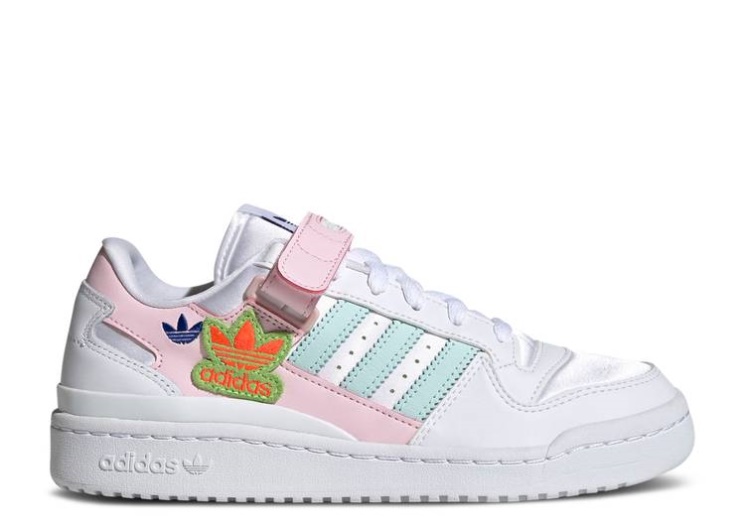 Adidas Wmns Forum Low - White Pink Halo Mint
