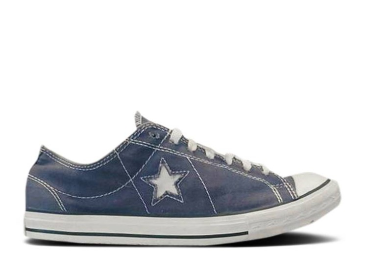 Converse One Star Low Blue