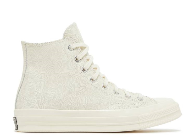 Converse Chuck 70 High - Egret Embossed