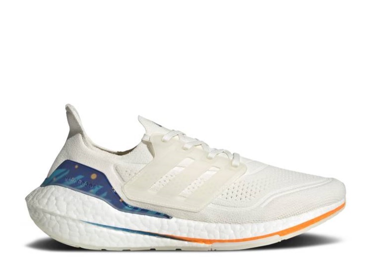 Adidas Ultraboost 21 - White Royal Blue