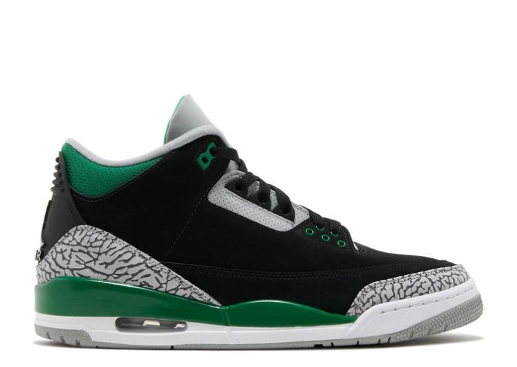 Air Jordan 3 Retro - Pine Green