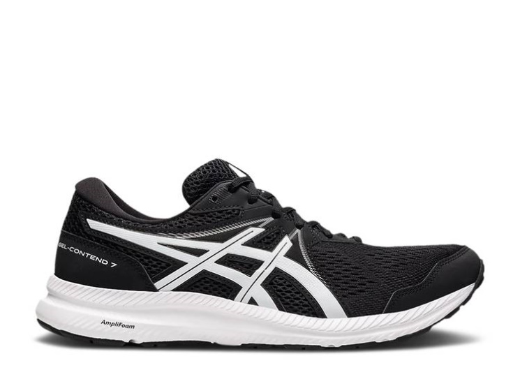 Asics Gel Contend 7 - Black White