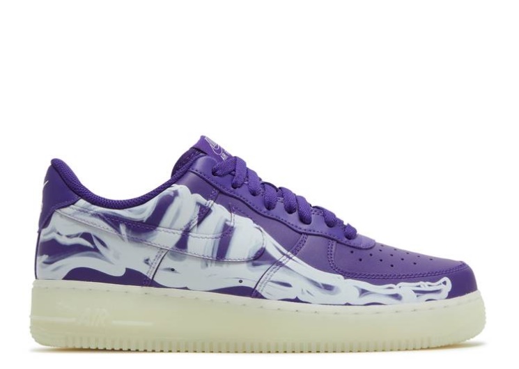 Nike Air Force 1 Low - Purple Skeleton