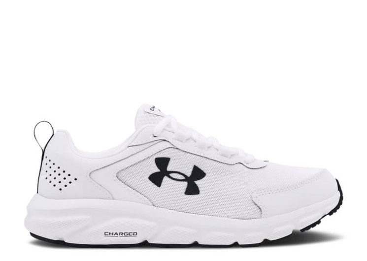 Underarmour Wmns Charged Assert 9 Wide - White Black