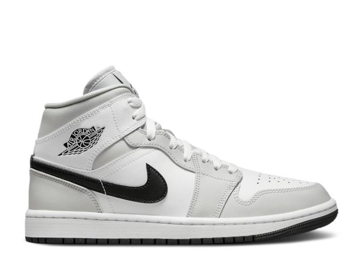 Wmns Air Jordan 1 Mid - Grey Fog