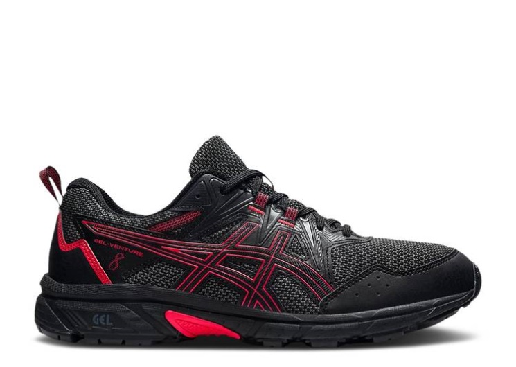Asics Gel Venture 8 - Black Electric Red