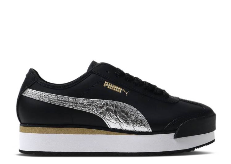 Puma Wmns Roma Amor Metallic - Black Metallic Silver