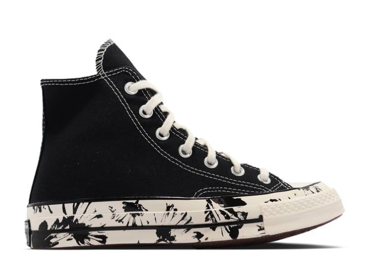 Converse Wmns Chuck 70 High - Hybrid Floral Black/White