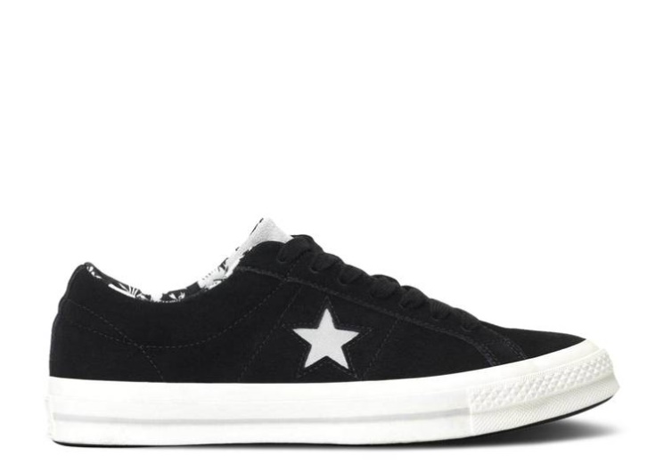 Converse One Star Low - Tropical Black