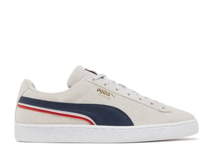 Puma Suede - Triplex Grey Violet/New Navy/White
