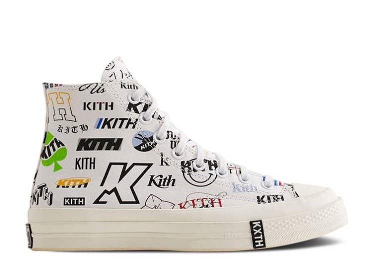 Converse Kith X Chuck 70 High - 10Th Anniversary White/Egret/Multi