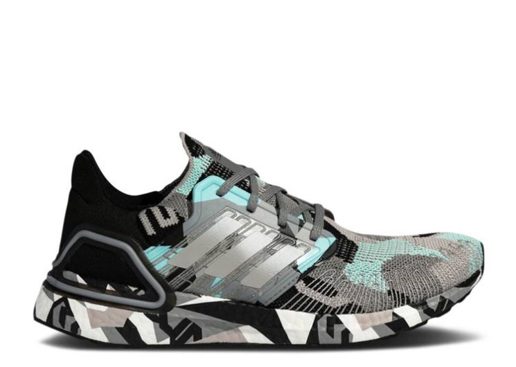 Adidas Ultraboost 20 - Geometric Print