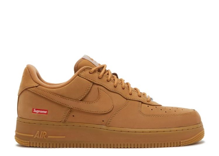 Nike Supreme X Air Force 1 Low Sp - Wheat