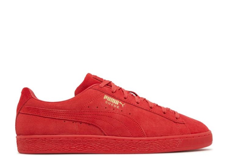 Puma Suede Mono 21 - High Risk Red