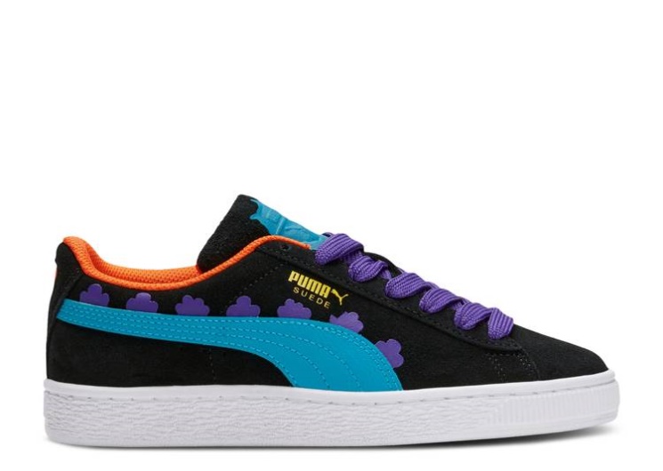 Puma Rugrats X Suede Jr - Black Caribbean Sea