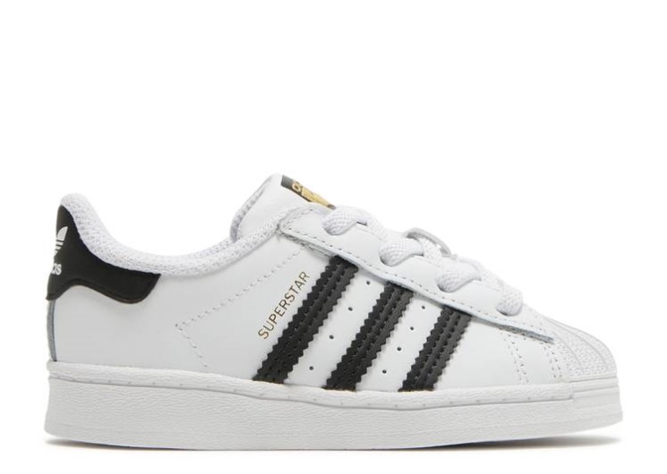 Adidas Superstar Infant - White Black