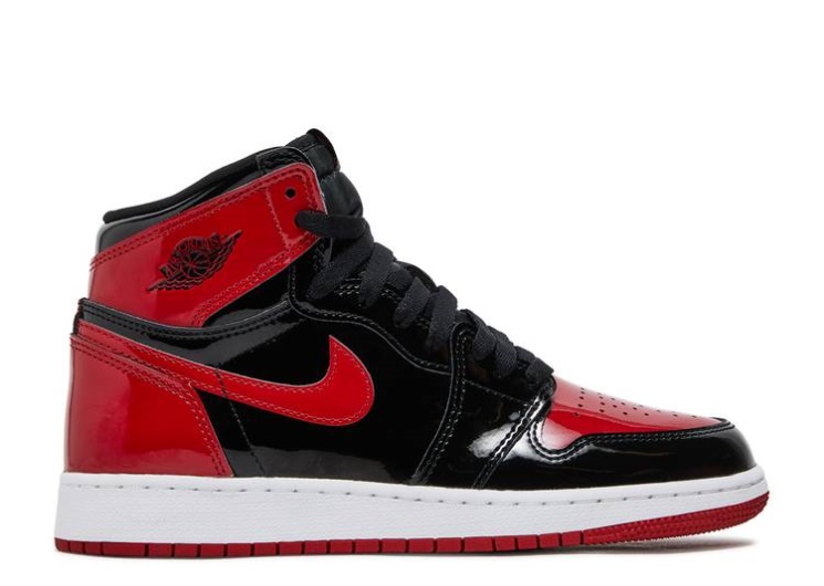 Air Jordan 1 Retro High Og Gs - Patent Bred