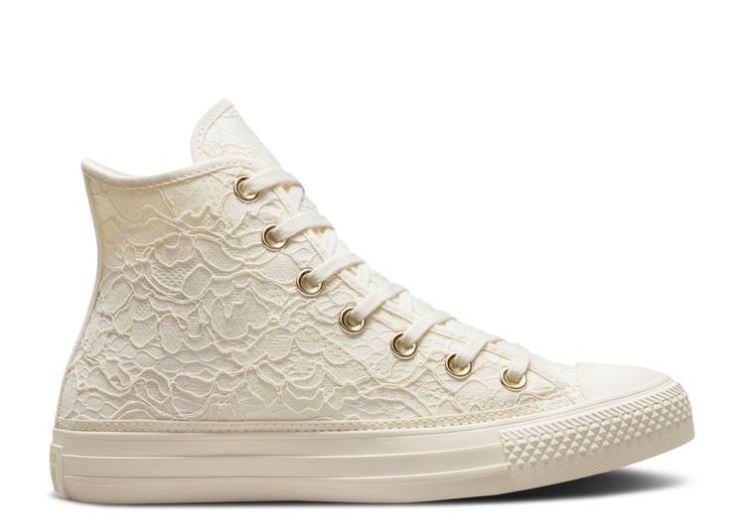 Converse Wmns Chuck Taylor All Star High - Lace Farro/Egret/Gold