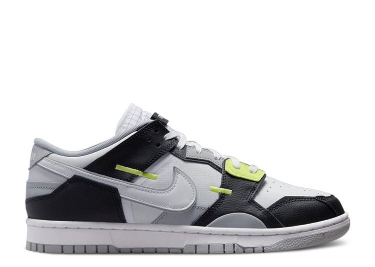 Nike Dunk Scrap - Wolf Grey Light Lemon Twist