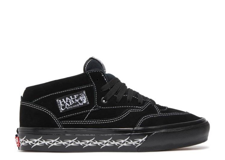Vans Supreme X Half Cab - Barbed Wire Black
