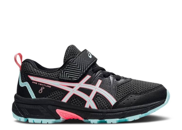 Asics Pre Venture 8 Ps - Black Clear Blue