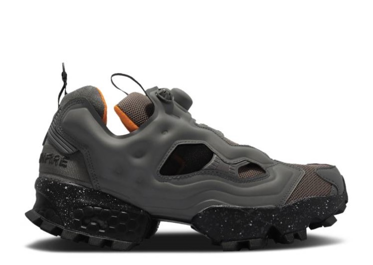 Reebok Smg X Instapump Fury Og - Medium Grey Bold Orange