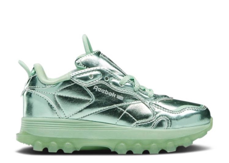 Reebok Cardi B X Classic Leather Little Kid - Semi Pixel Mint