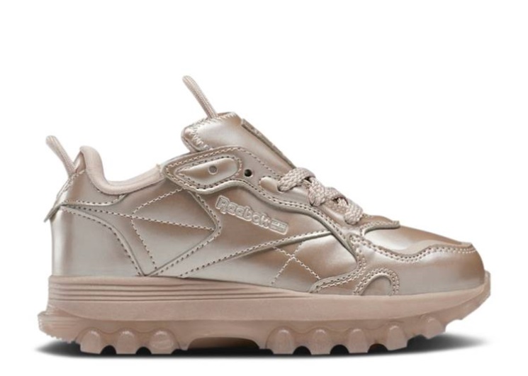 Reebok Cardi B X Classic Leather Little Kid - Rose Gold Champagne