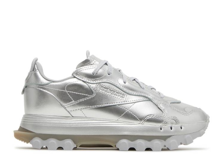 Reebok Cardi B X Wmns Classic Leather - Silver Metallic Pewter