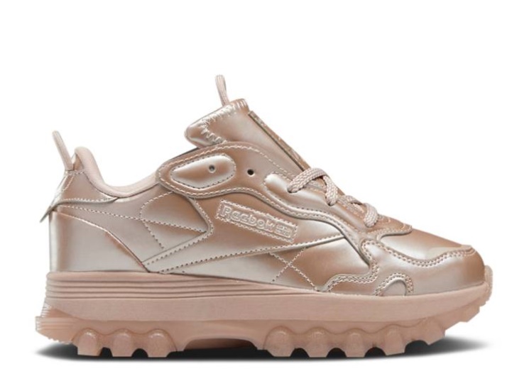 Reebok Cardi B X Classic Leather Big Kid - Rose Gold Champagne