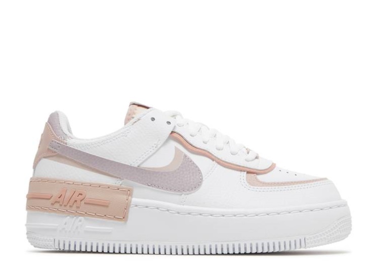 Nike Wmns Air Force 1 Shadow - White Pink Oxford