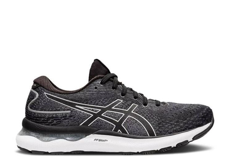 Asics Wmns Gel Nimbus 24 Wide - Black White