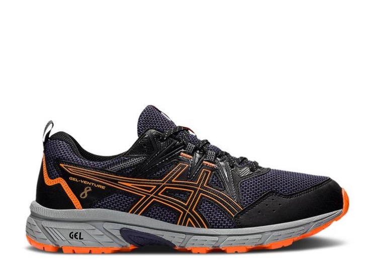 Asics Gel Venture 8 - Black Shocking Orange