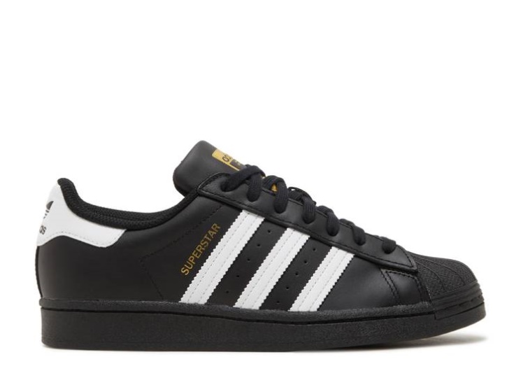 Adidas Superstar J - Black White