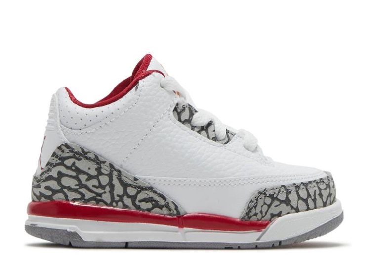 Air Jordan 3 Retro Td - Cardinal Red