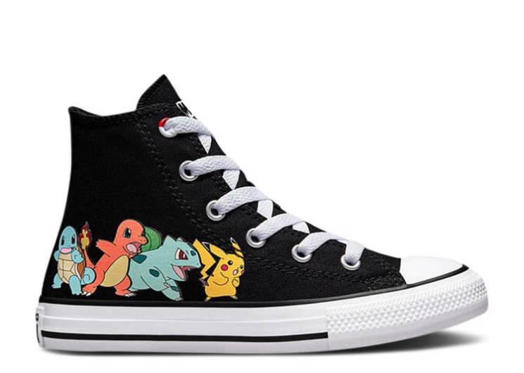 Pokemon X Chuck Taylor All Star High Ps - First Partners Black/Multi/White