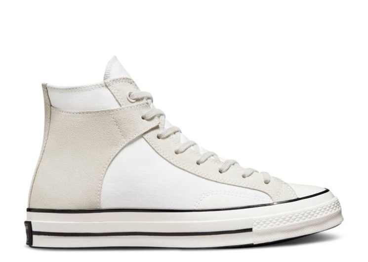 Converse Chuck 70 Crafted Canvas High - White Mouse