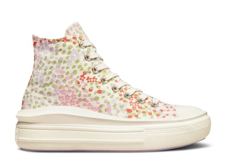 Converse Wmns Chuck Taylor All Star Move Platform High - Floral