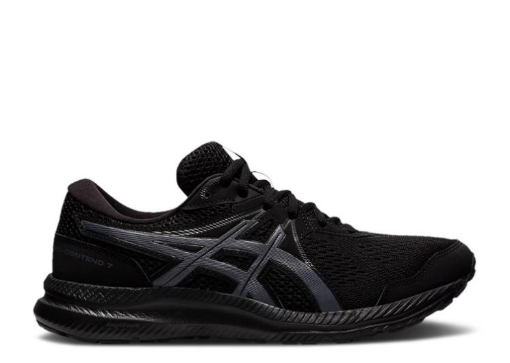 Asics Gel Contend 7 4E Wide - Black Carrier Grey