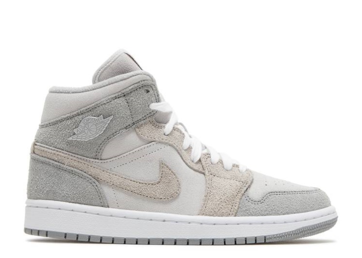 Wmns Air Jordan 1 Mid Se - Particle Grey