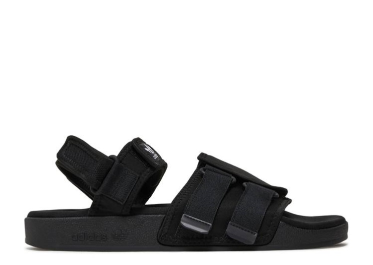 Adilette Sandal - Black White