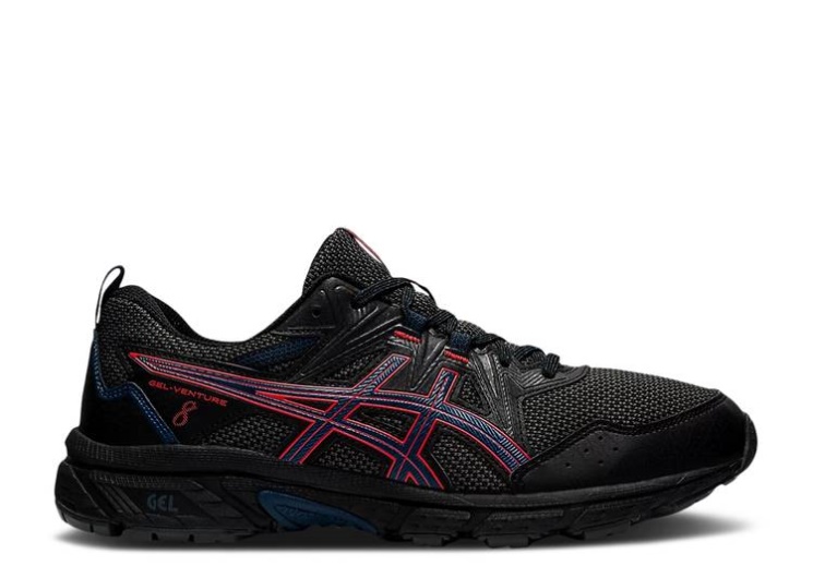 Asics Gel Venture 8 - Black Fiery Red