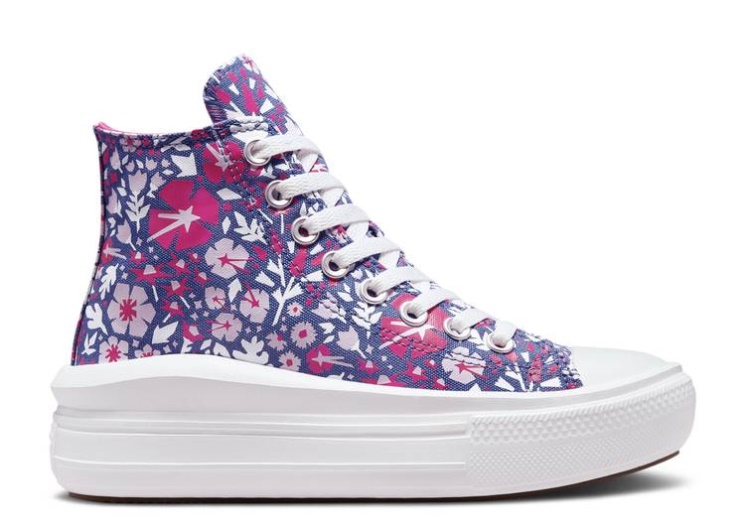 Converse Chuck Taylor All Star Move Platform High Gs - Paper Floral