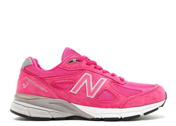 New Balance Wmns 990V4 Made In Usa - Pink Ribbon