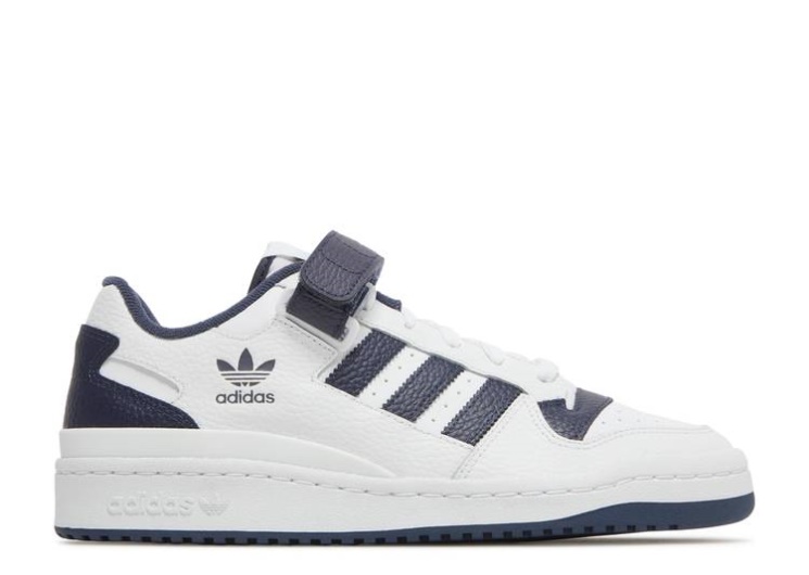 Forum Low - White Shadow Navy
